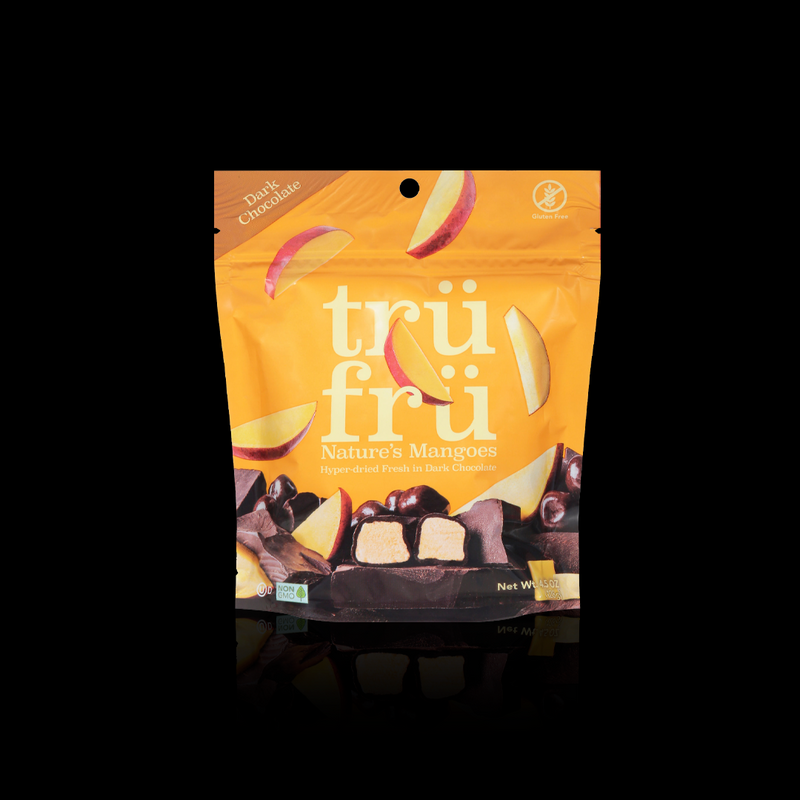 Natures Mangoes Dark Chocolate Tru Fru 128 Gr