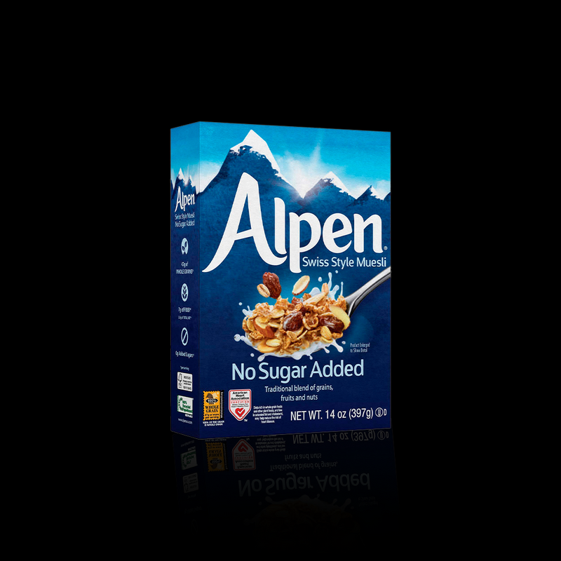 No Sugar Added Muesli Alpen 397 Gr