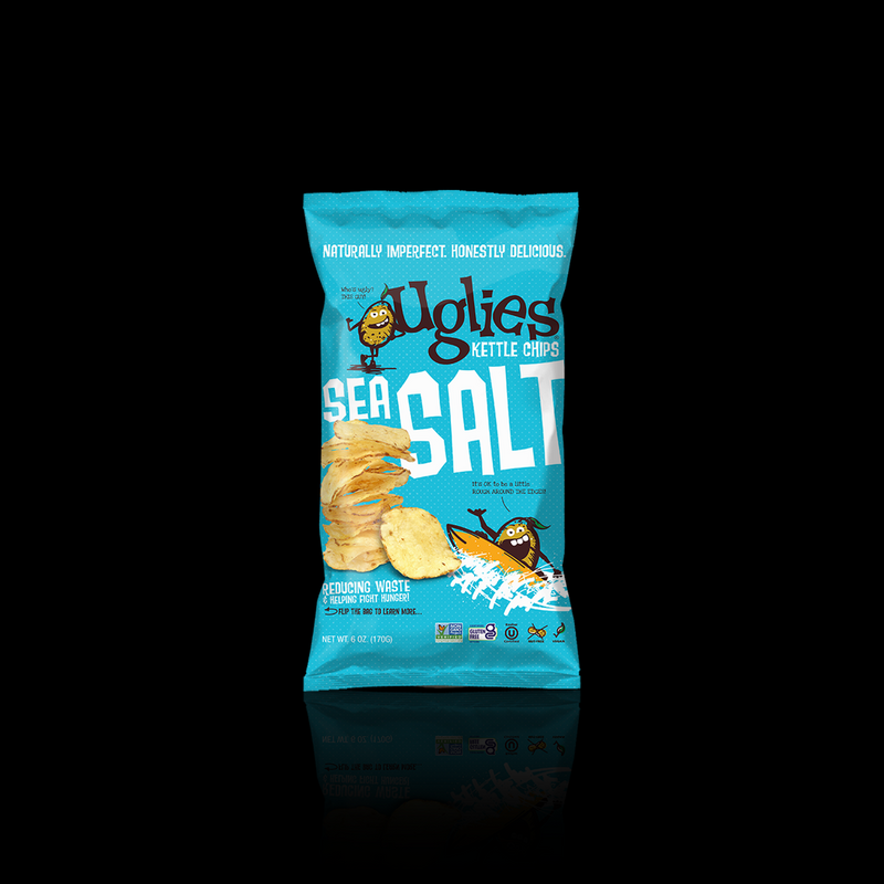 Original Sea Salt Potato Chips Uglies 170 Gr