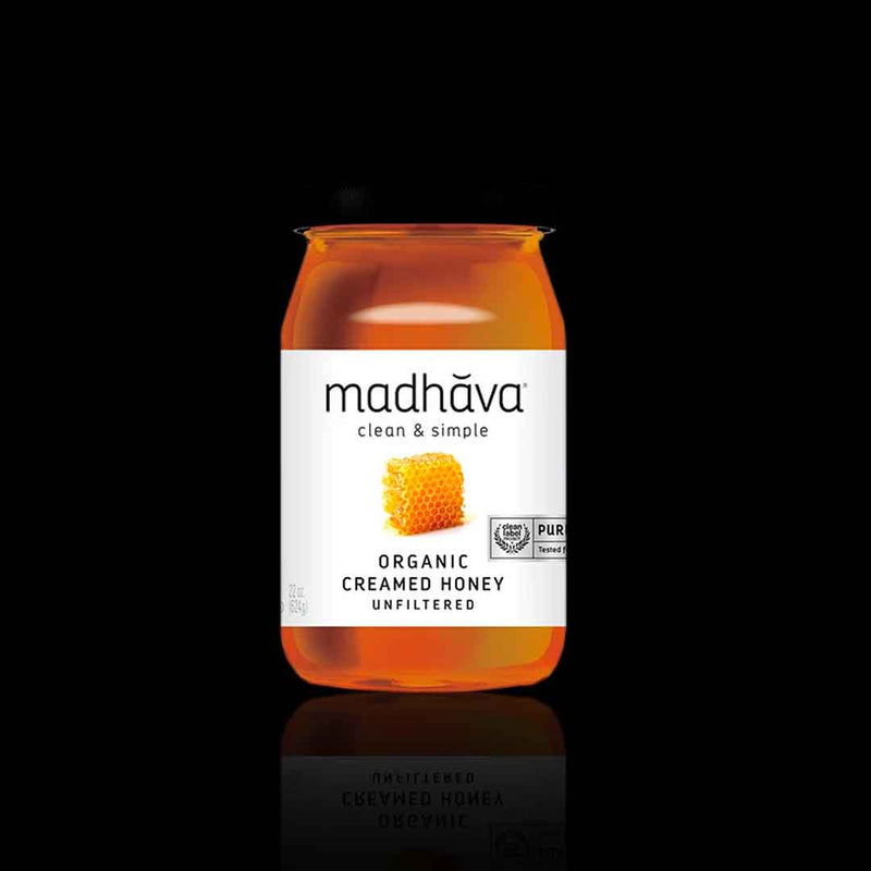 Organic Creamed Honey Madhava 624 Gr