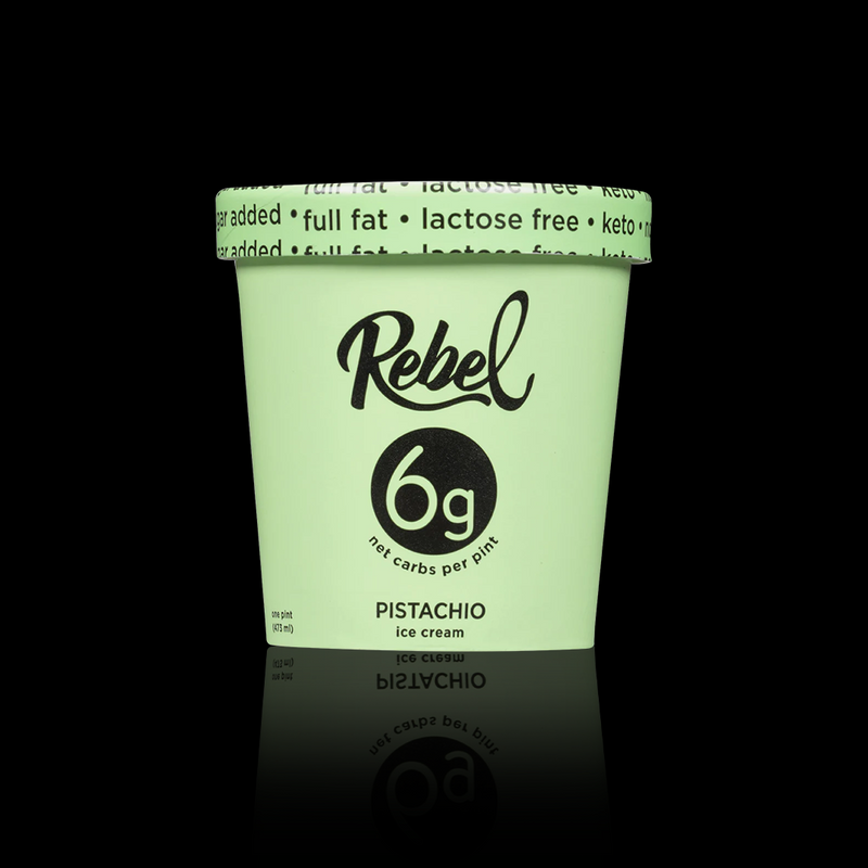 Pistachio Ice Cream Rebel 475 Ml