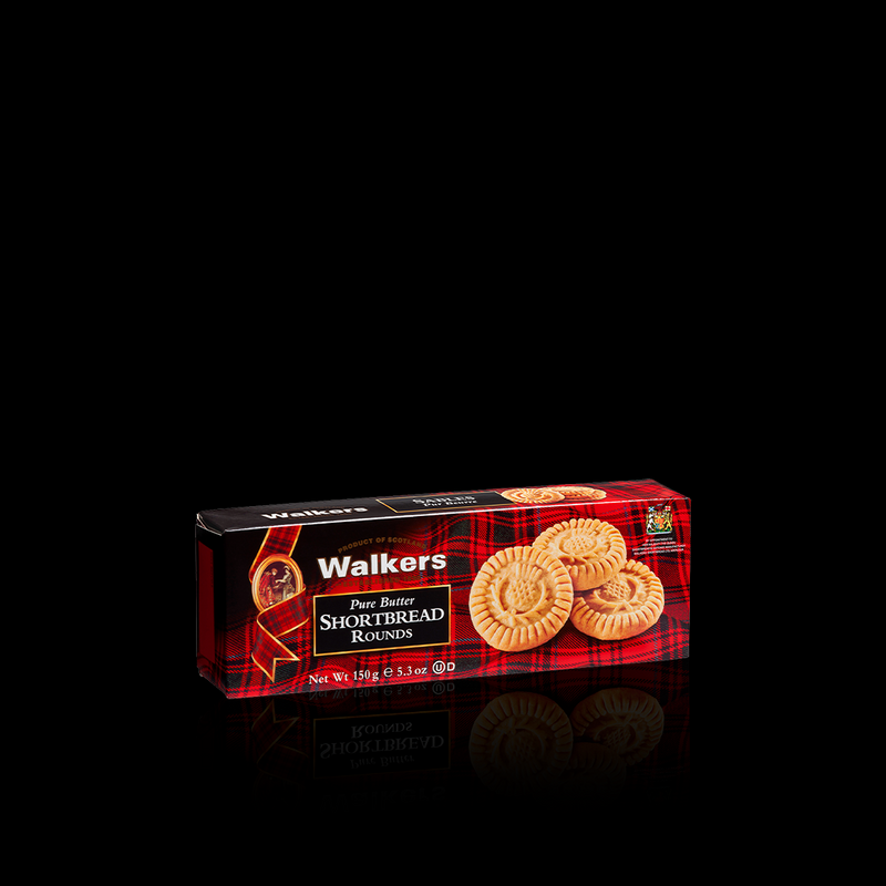 Pure Butter Shortbread Rounds Walkers 150 Gr