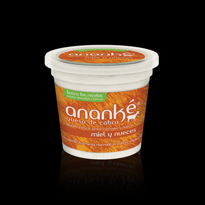 Queso De Cabra Miel Y Nueces Ananké 200 Gr