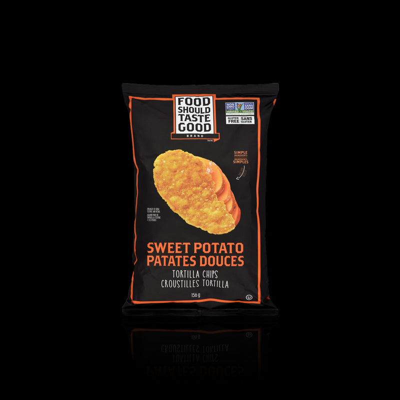 Sweet Potato Tortilla Chips Food Should Taste Good 156 Gr