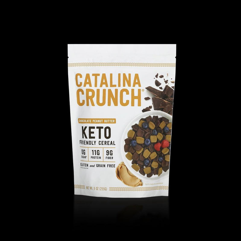 Chocolate Peanut Butter Keto Friendly Cereal Catalina Crunch 255 Gr