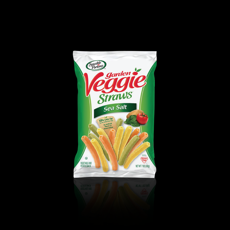 Sea Salt Garden Veggie Straws Sensible Portions 198 Gr