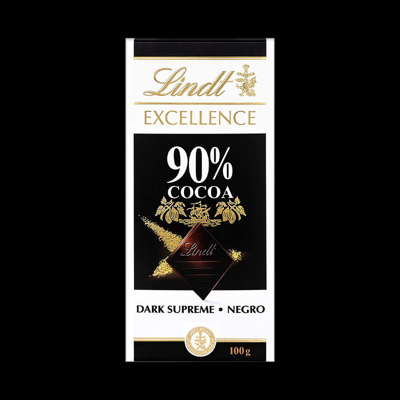 Chocolate Suave 50% Cacao Negro Lindt Excellence 100 Gr