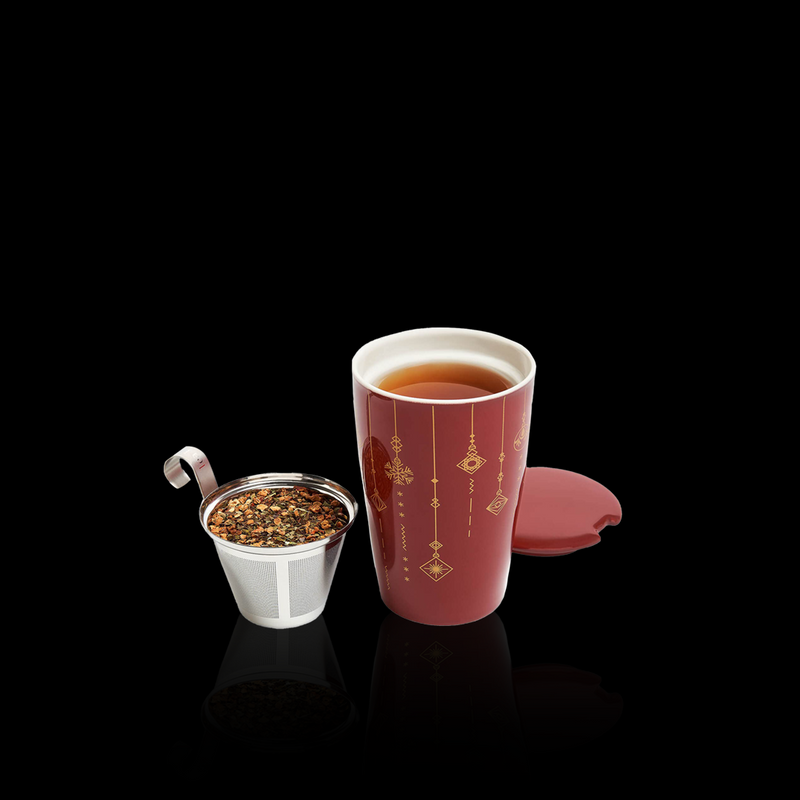Tea Cup Warming Joy Tea Forte Navidad Kati 1 Uni