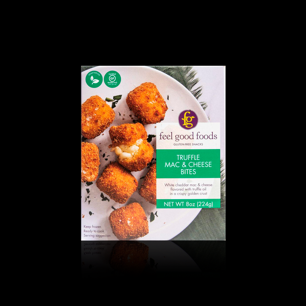 Feel Good Foods Gluten Free Truffle Mac & Cheese Bites (8 oz