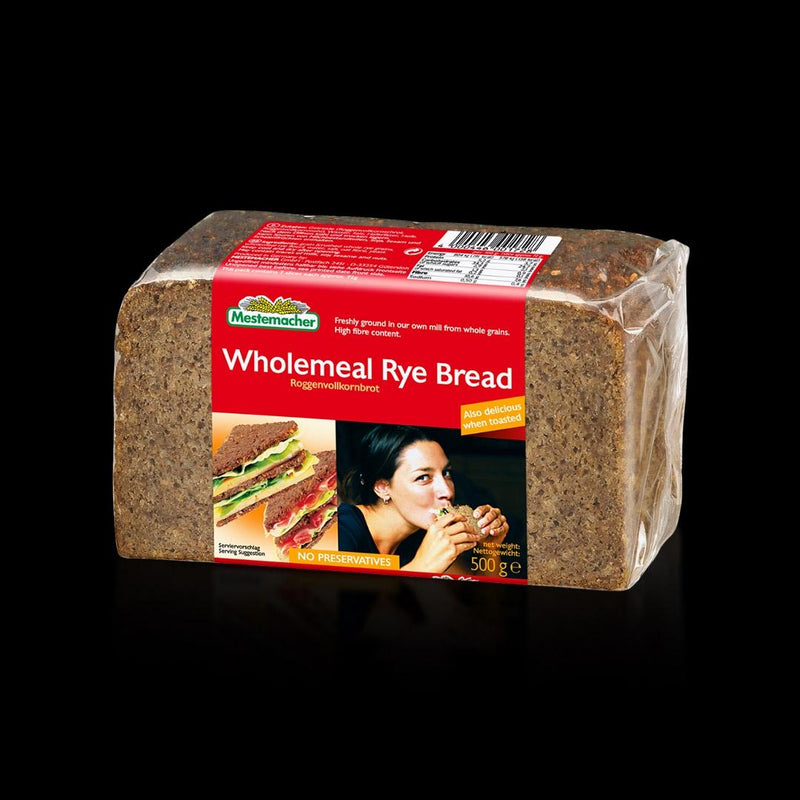 Whole Rye Bread Mestemacher 500 Gr