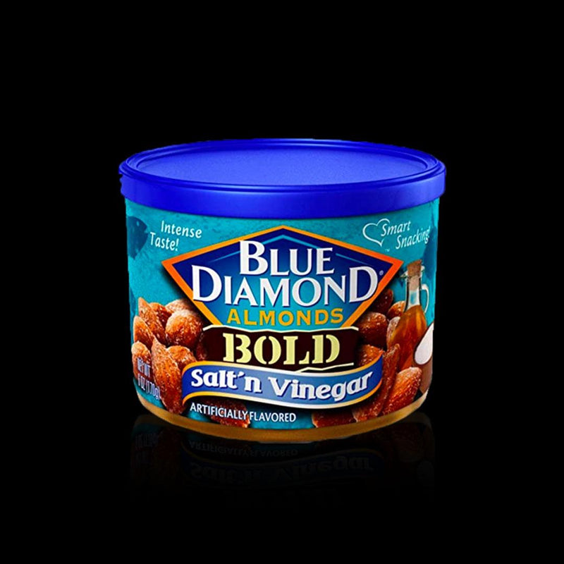 Salt & Vinegar Almonds Blue Diamond 170 Gr