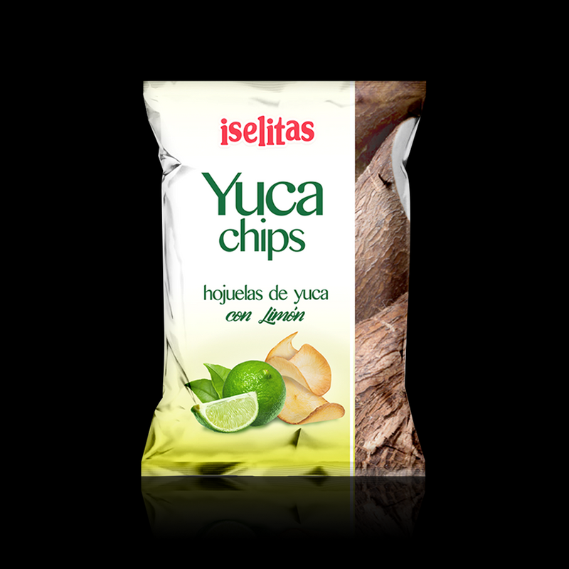 Yuca Chips Limón Iselitas 180 Gr