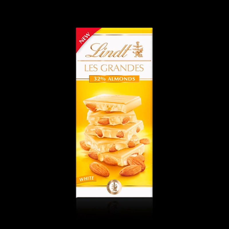 White 32% Almonds Les Grandes Lindt 150 Gr