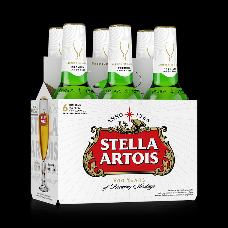 Lager Beer Stella Artois 6 PACK