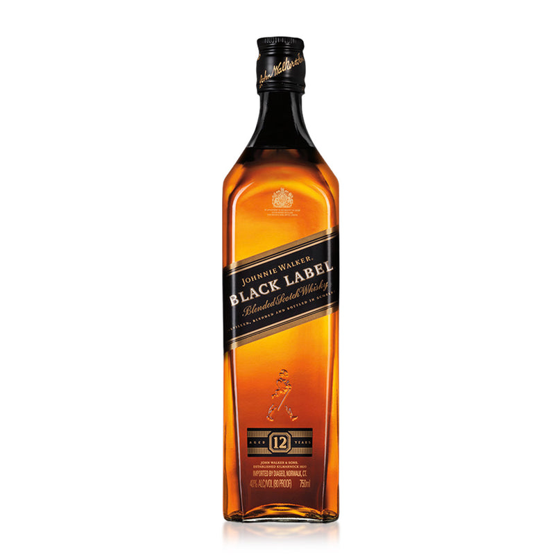 Black Label Blended Scotch Whisky Johnnie Walker 750 ML