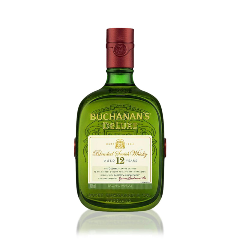 Blended Scotch Whisky De Luxe 12 Years Buchanan's 750 ML