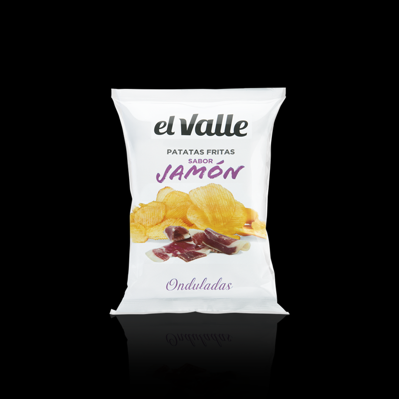 Patatas Fritas Jamon El Valle 45 Gr