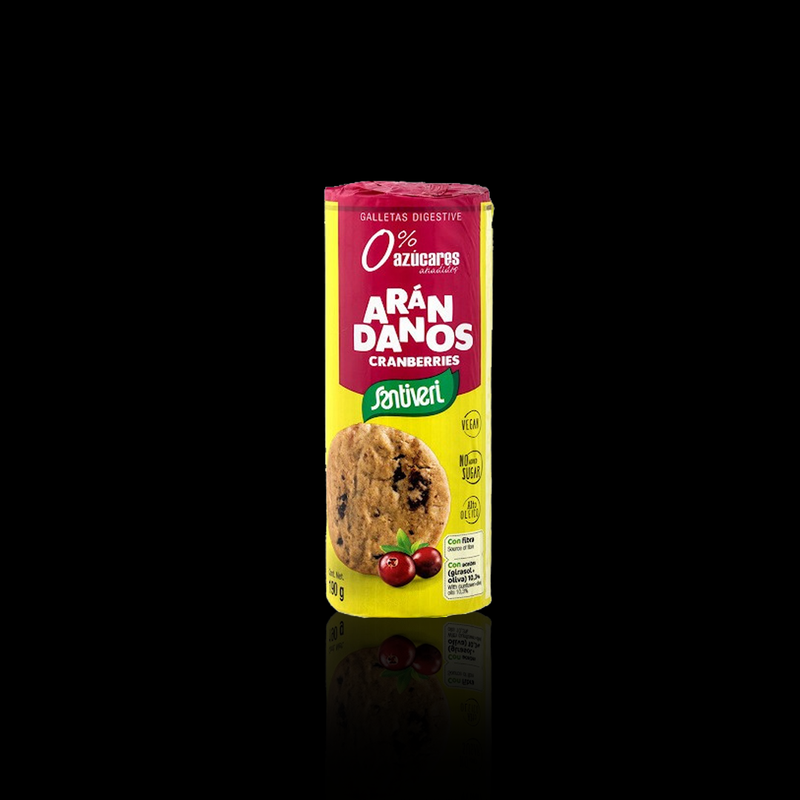 Galleta Arandanos 0% Azúcar Santiveri 190 Gr