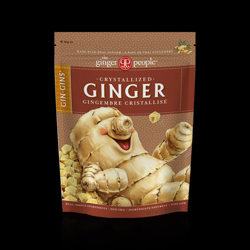 Ginger Crystalized Candy Ginger People 100 Gr
