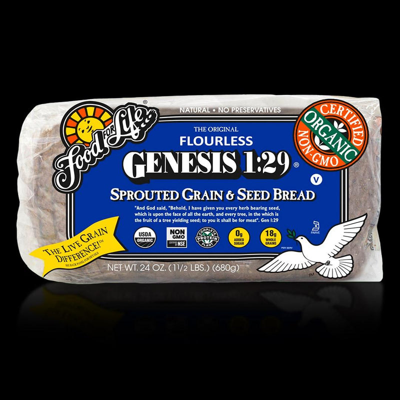 Sprouted Grain & Seed Bread Genesis Ezekiel 680 Gr