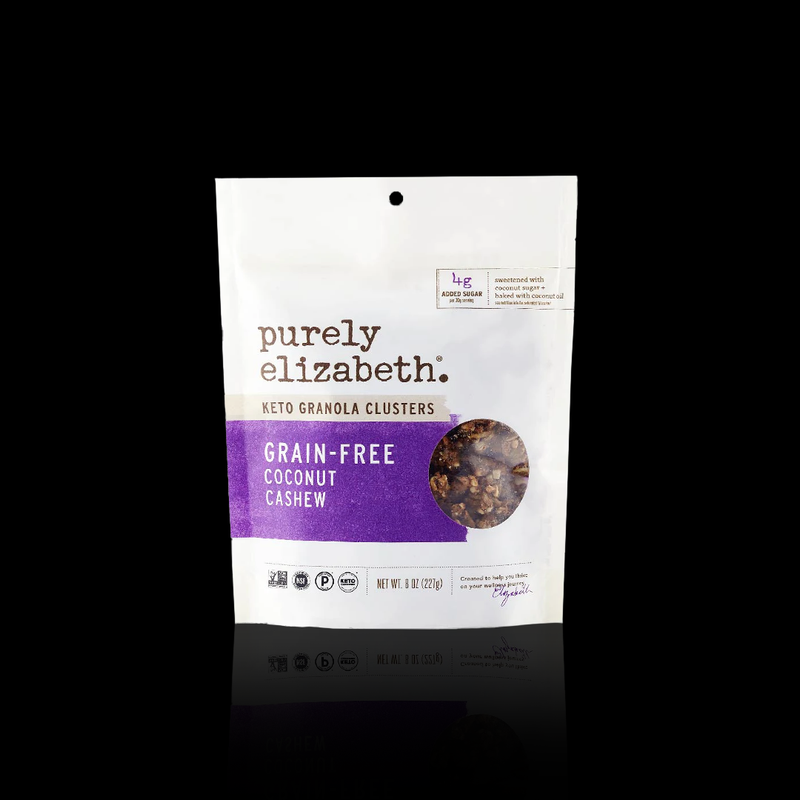 Grain-Free Coconut Cashew Granola Clusters Purely Elizabeth 227 Gr