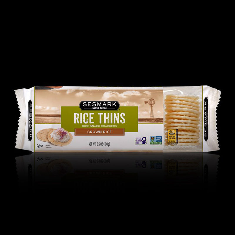 Sesame Rice Thins Sesmark 120 Gr