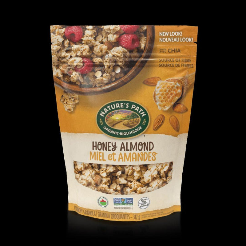 Honey Almond Organic Natures Path 312 Gr